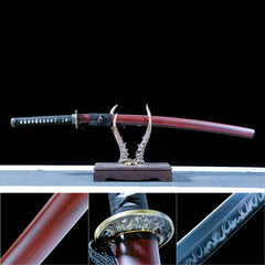 Abyss Dragon Katana (Dragon-Engraved Tsuba)