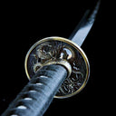 Real Katana Sword – Handmade Clay Tempering T10 Steel Blade – Full Tang – High Performance – Battle Ready