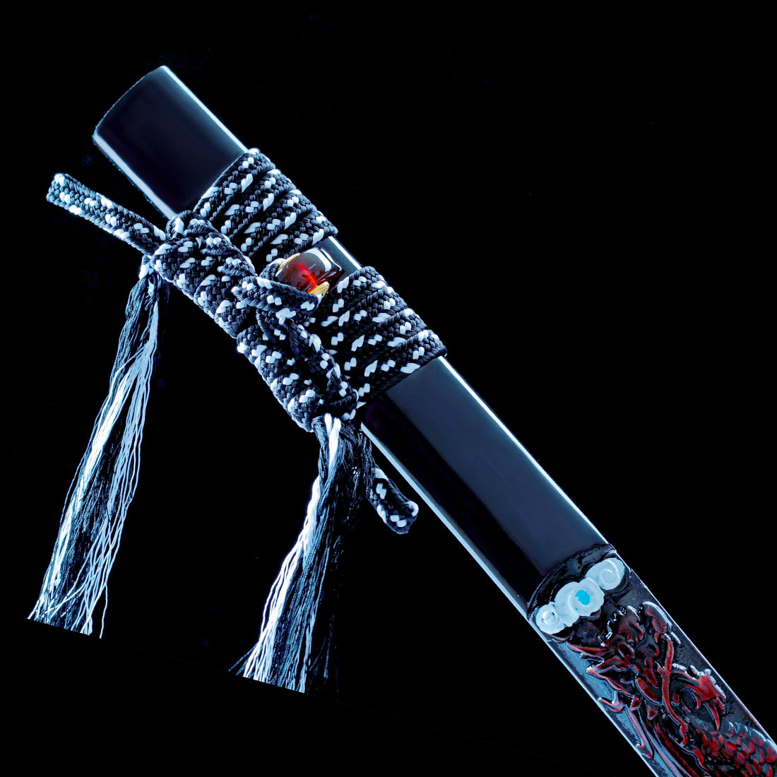 Real Katana Sword – Handmade Purple T10 Carbon Steel Blade – Full Tang – Collector’s Edition