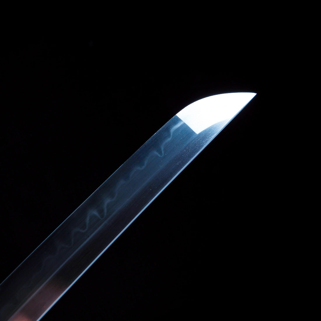 Real Katana Sword – Handmade T10 Carbon Steel Blade – Full Tang – Black – Collector’s Edition