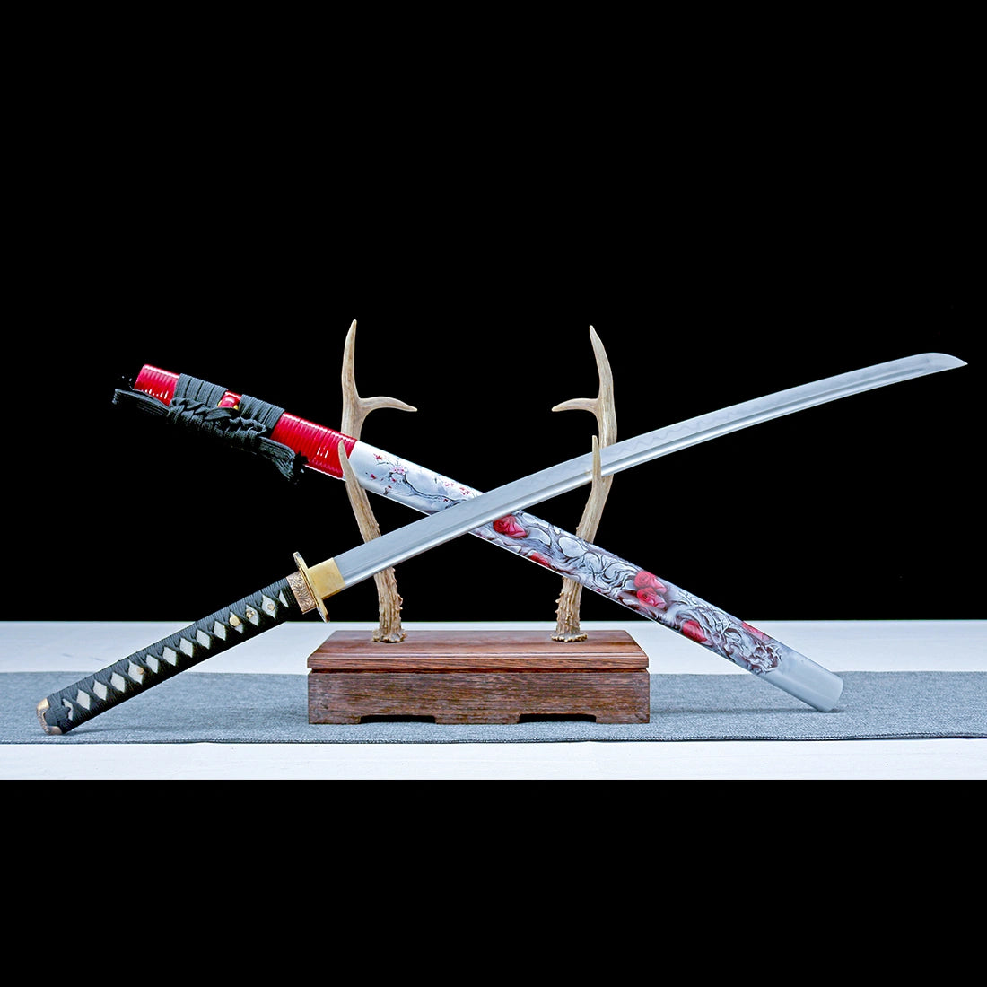 Real Katana Sword – Handmade T10 Carbon Steel Blade – Full Tang – High Performance – Battle Ready