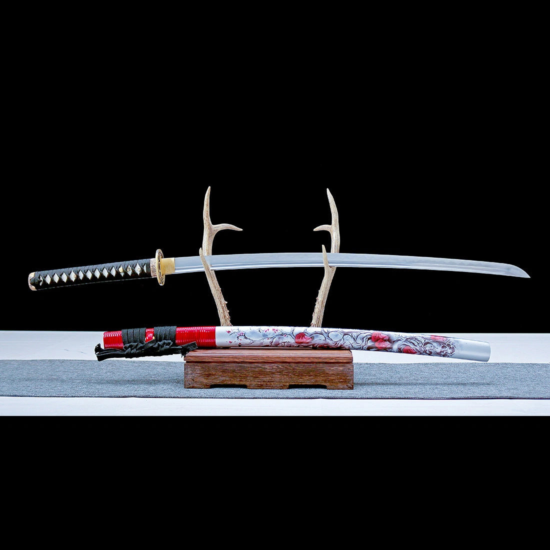 Real Katana Sword – Handmade T10 Carbon Steel Blade – Full Tang – High Performance – Battle Ready