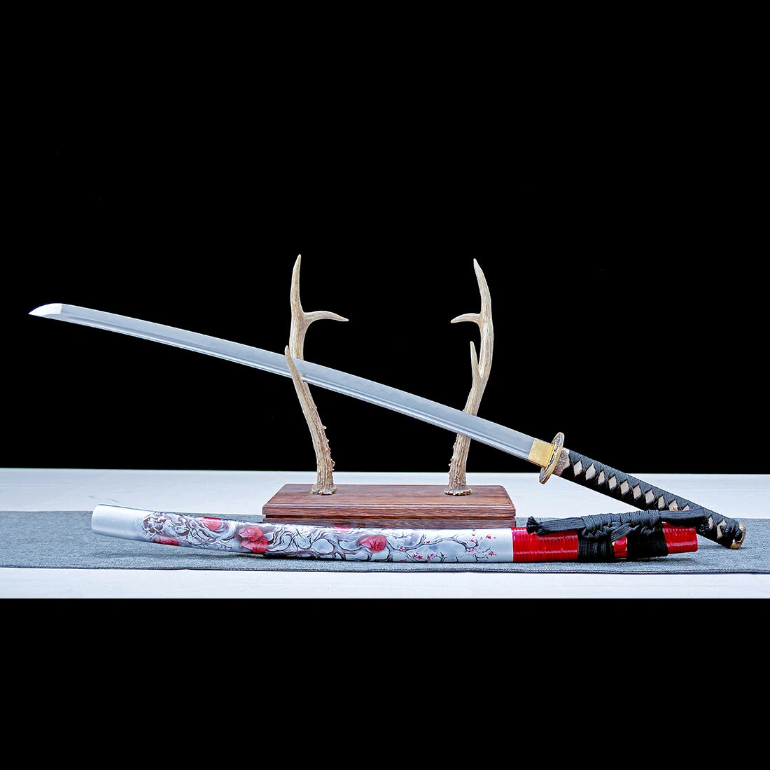 Real Katana Sword – Handmade T10 Carbon Steel Blade – Full Tang – High Performance – Battle Ready