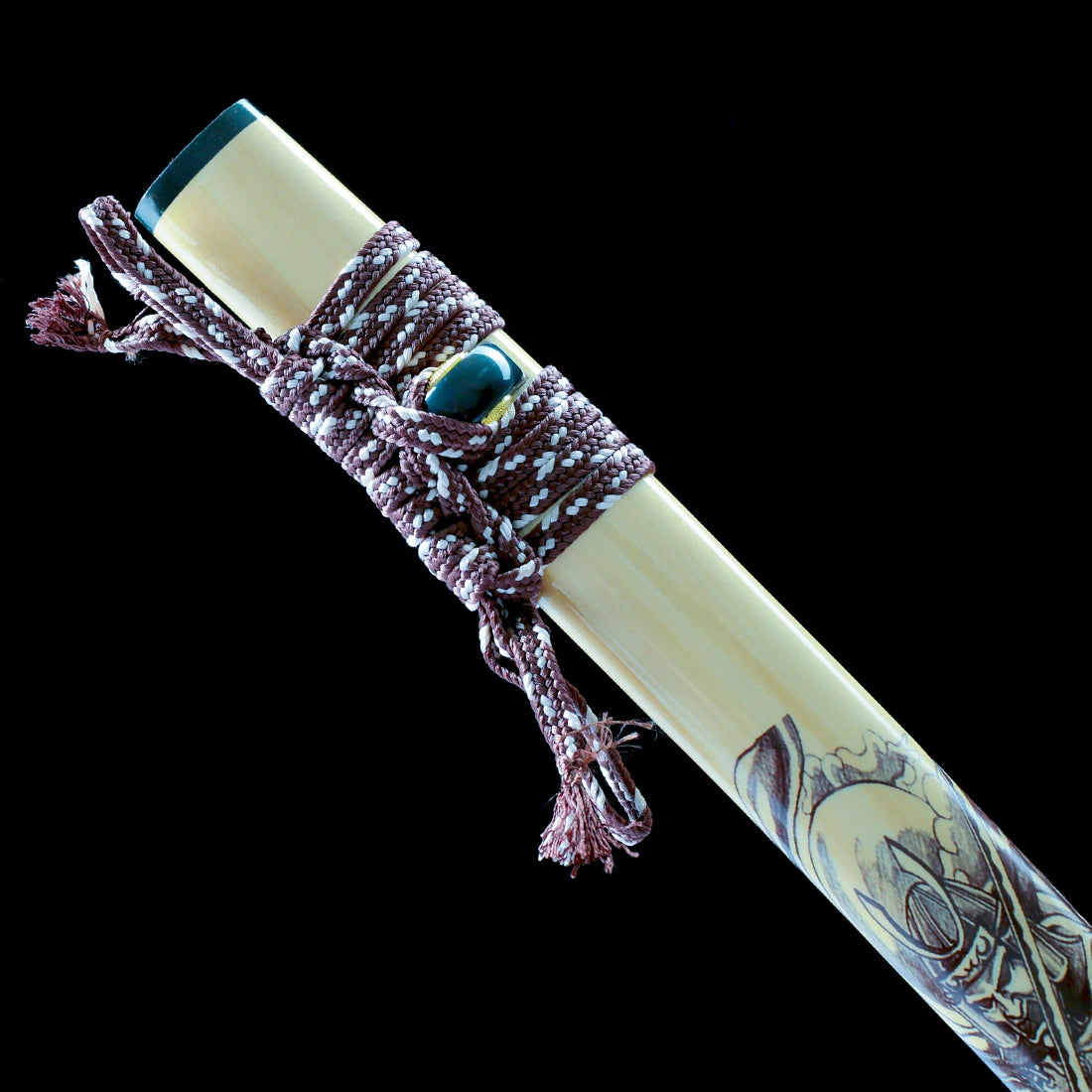 Real Katana Sword – High Performance T10 Carbon Steel Blade – Full Tang – Beige – Battle Ready