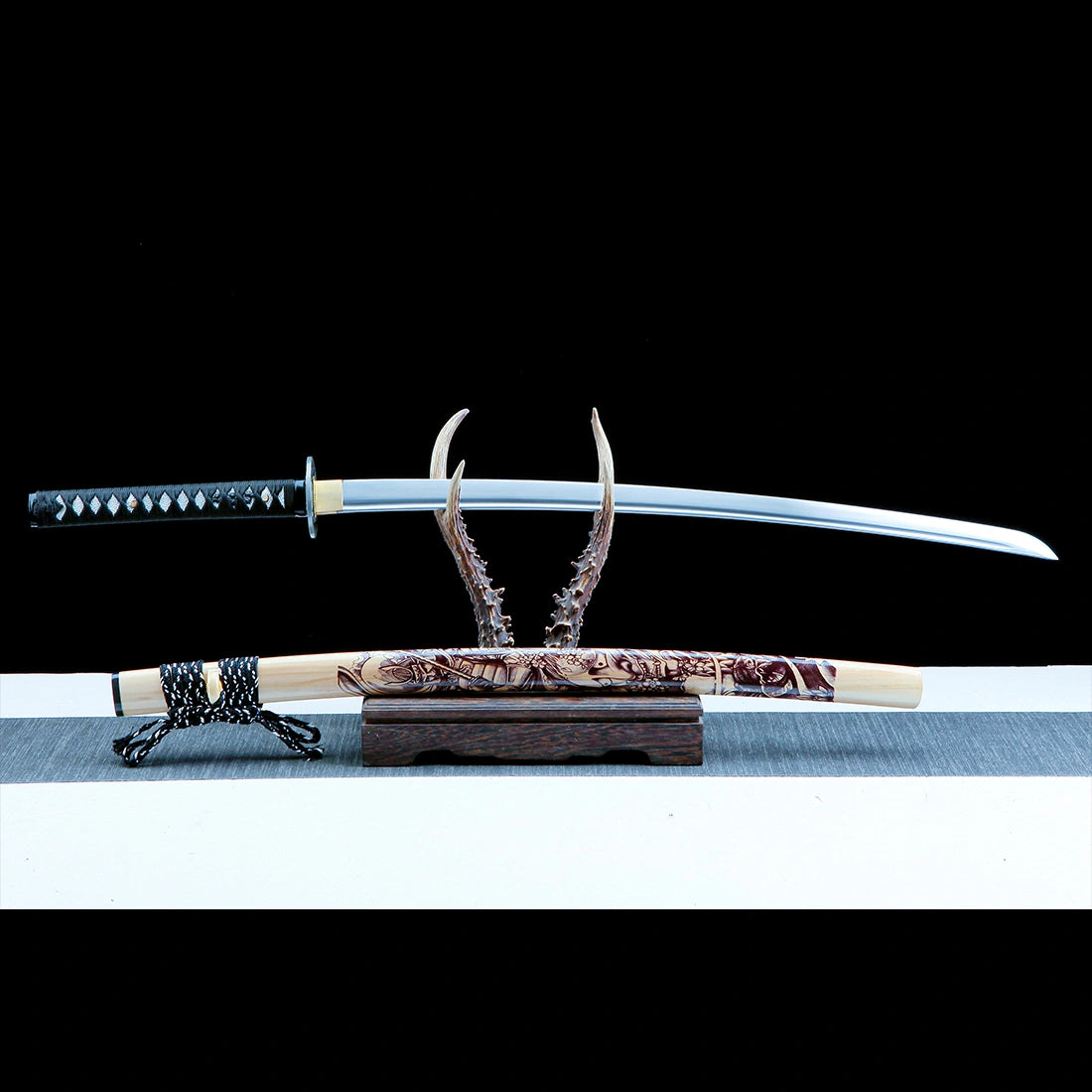 Real Katana Sword – High Performance T10 Carbon Steel Blade – Full Tang – Hand Forge – Battle Ready