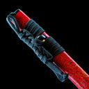 Real Katana Sword – High Performance Titanium-Coated Carbon Steel Blade – Never Rusts – Red – Tactical Sword