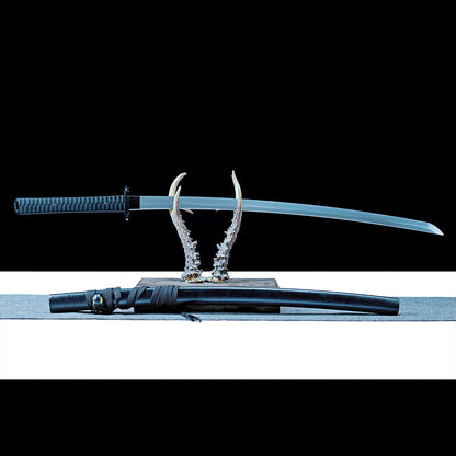 Real Katana – Authentic Japanese Katana – Manganese Steel Blade – Hand Forged – Sturdy Tactical Sword