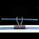 Real Ninjato  – Handmade 1060 Carbon Steel Blade – Black – Collector’s Edition