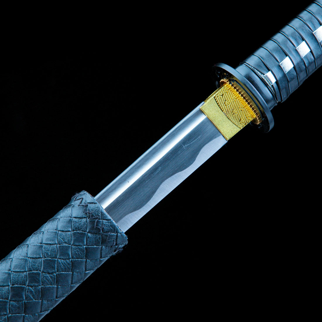 Real Ninjato  – Handmade 1060 Carbon Steel Blade – Black – Collector’s Edition