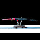 Real Samurai Sword – Handmade 1060 Carbon Steel Blade – Black – Full Tang – Battle Ready