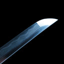 Real Tachi Sword – Damascus Patterned Steel Blade – Natural Solid Wood Saya – High performance