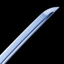 Real Wakizashi Sword – Black Gold-Threaded Scabbard – Hand-Forged 1065 Carbon Steel Blade – High Performance