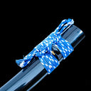 Real Tanto Sword – High Performance Damascus Pattern Steel Blade – Full Tang – Black – Premium Quality