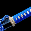 Real Tanto Sword – High Performance Damascus Pattern Steel Blade – Full Tang – Black – Premium Quality