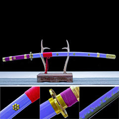 Roronoa Zoro Enma Katana | 1:1 Battle-Ready Hand-Forged One Piece Replica Sword