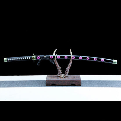 Roronoa Zoro's Shusui Sword – One Piece Replica Katana Sword – Purple Blade Edition