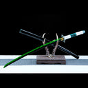 Sanemi Shinazugawa's Sword – Demon Slayer Sword – Kimetsu No Yaiba Sword – Nichirin Sword – Black Scabbard