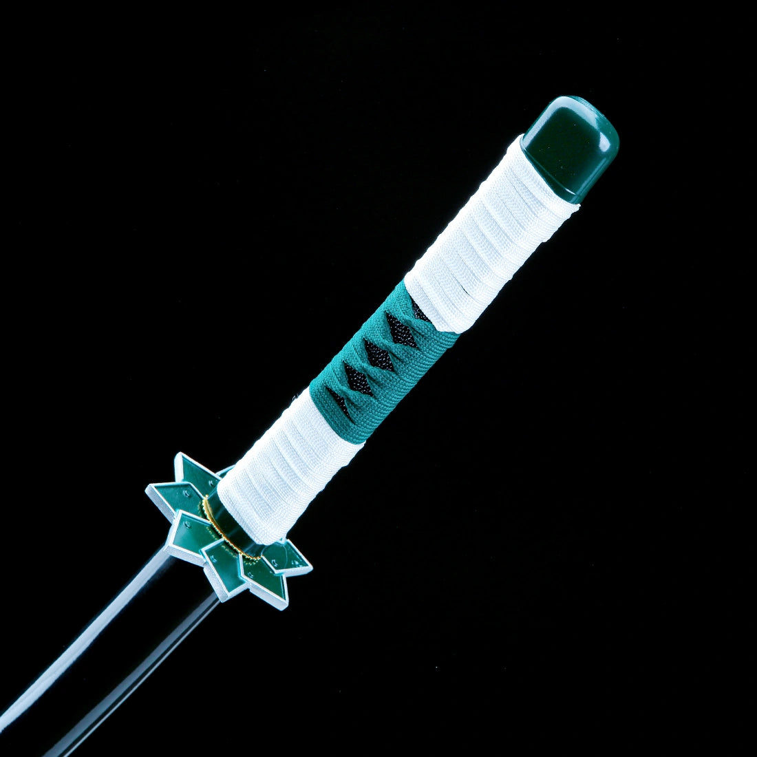 Sanemi Shinazugawa's Sword – Demon Slayer Sword – Kimetsu No Yaiba Sword – Nichirin Sword – Black Scabbard