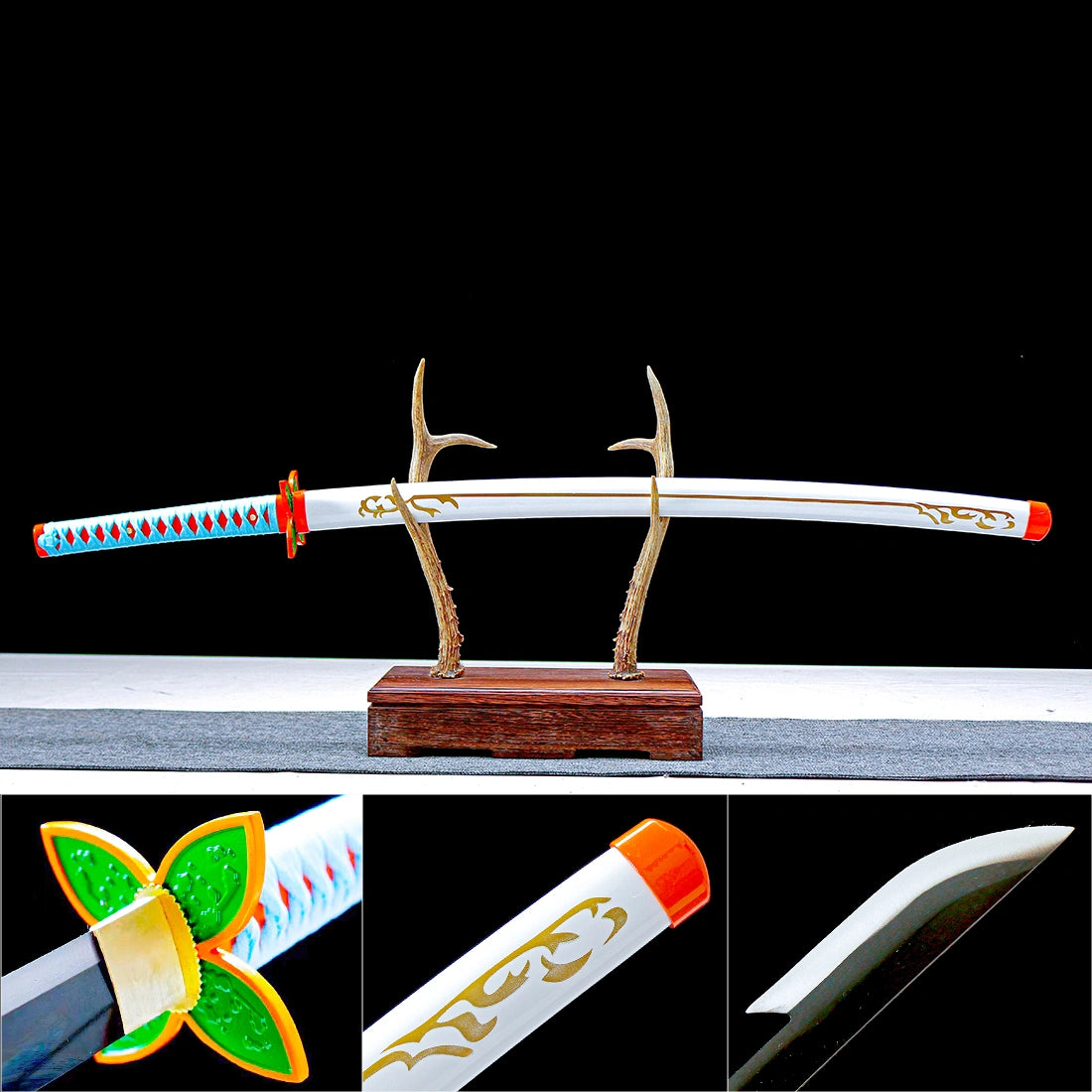 Shinobu Kocho's Sword – Insect Hashira sword – Stinger Nichirin Katana – Demon Slayer Sword – Nichirin Sword – White
