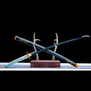 Shinobu Kocho's Sword – Insect Hashira sword – Stinger Nichirin Katana – Demon Slayer Sword – Nichirin Sword – Black