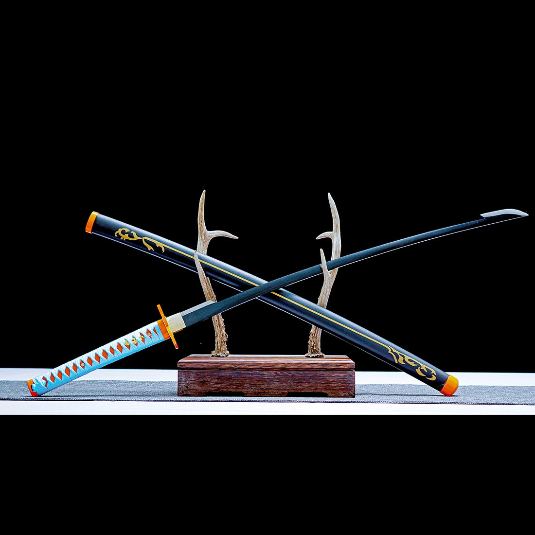 Shinobu Kocho's Sword – Insect Hashira sword – Stinger Nichirin Katana – Demon Slayer Sword – Nichirin Sword – Black