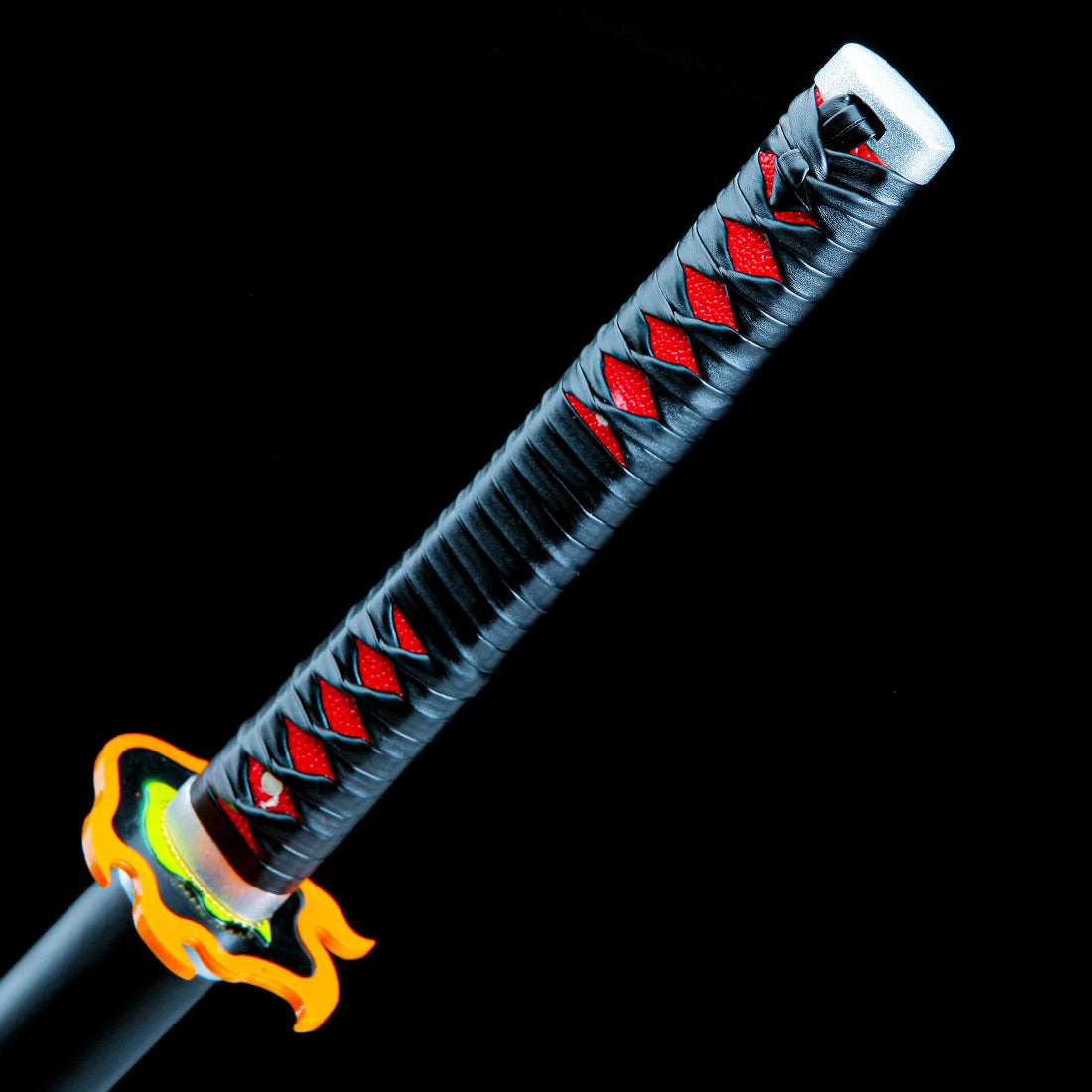 Tanjiro Kamado's Sword – Demon Slayer Sword – Kimetsu No Yaiba Sword – Nichirin Sword – Flame Tsuba