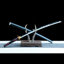Tanjiro Kamado's Sword – Demon Slayer Sword – Kimetsu No Yaiba Sword – Nichirin Sword – Flame Tsuba