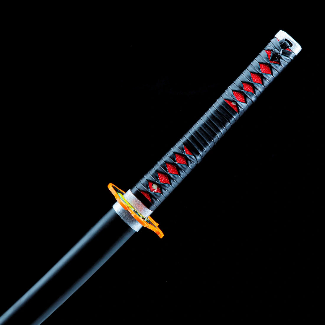 Tanjiro Kamado's Sword – Demon Slayer Sword – Kimetsu No Yaiba Sword – Nichirin Sword – Flame Tsuba