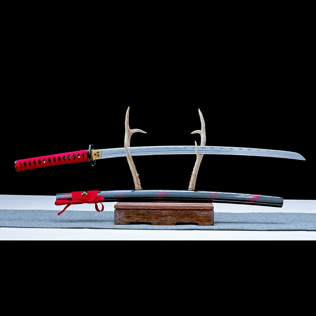 True Japanese Katana Sword – Handmade 1065 Steel Blade – Full Tang – High Performance