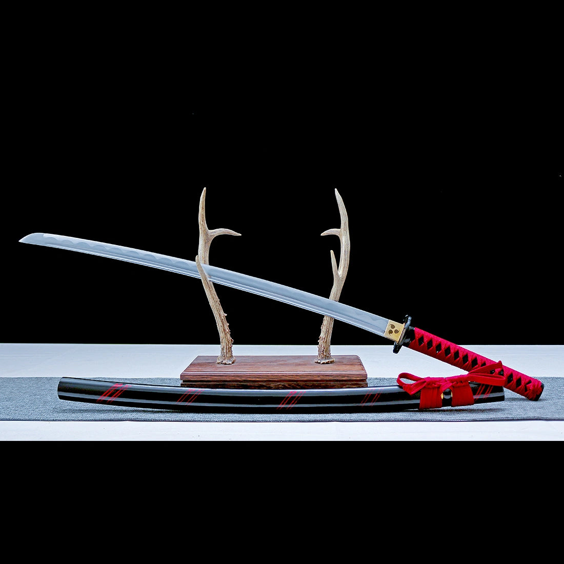 True Japanese Katana Sword – Handmade 1065 Steel Blade – Full Tang – High Performance