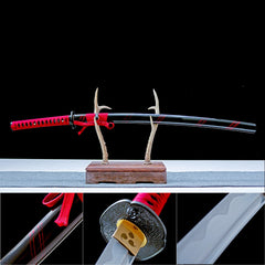 Bloodmoon Fang Katana (1065 High Carbon Steel)