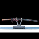 True Japanese Katana Sword – Handmade Black 1065 Carbon Steel Blade – High Performance – Full Tang
