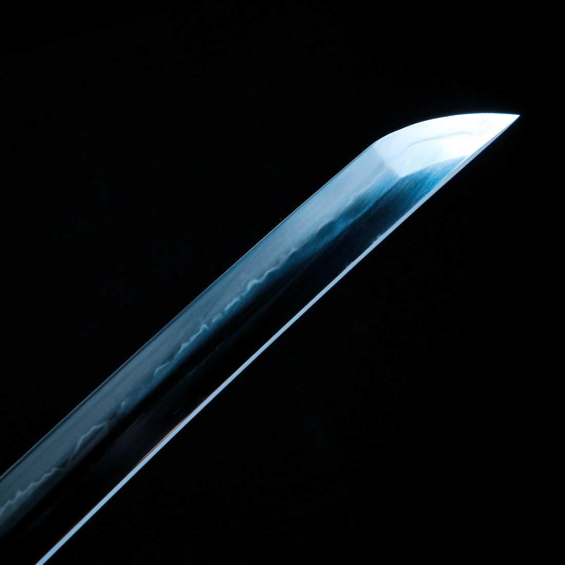 True Katana Sword – Handmade T10 High Carbon Steel Blade – Full Tang – High Performance – Black