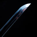 True Katana Sword – Handmade T10 High Carbon Steel Blade – Full Tang – High Performance – Red