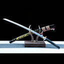 Real Katana – Handmade T10 Carbon Steel Blade – Full Tang – Black