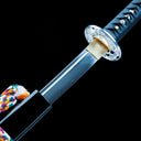 Real Katana – Handmade T10 Carbon Steel Blade – Full Tang – Black