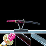 Wakizashi Sword – Handcrafted Japanese Wakizashi – T10 Carbon Steel Clay Tempered Blade
