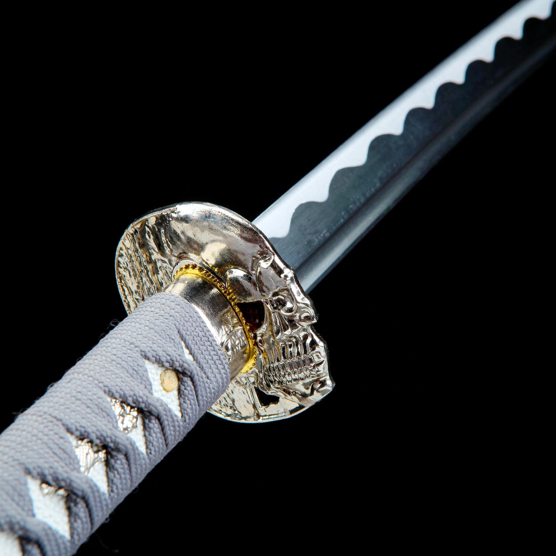 White Katana – High performance Real Japanese Katana Sword – 1065 Carbon Steel Blade