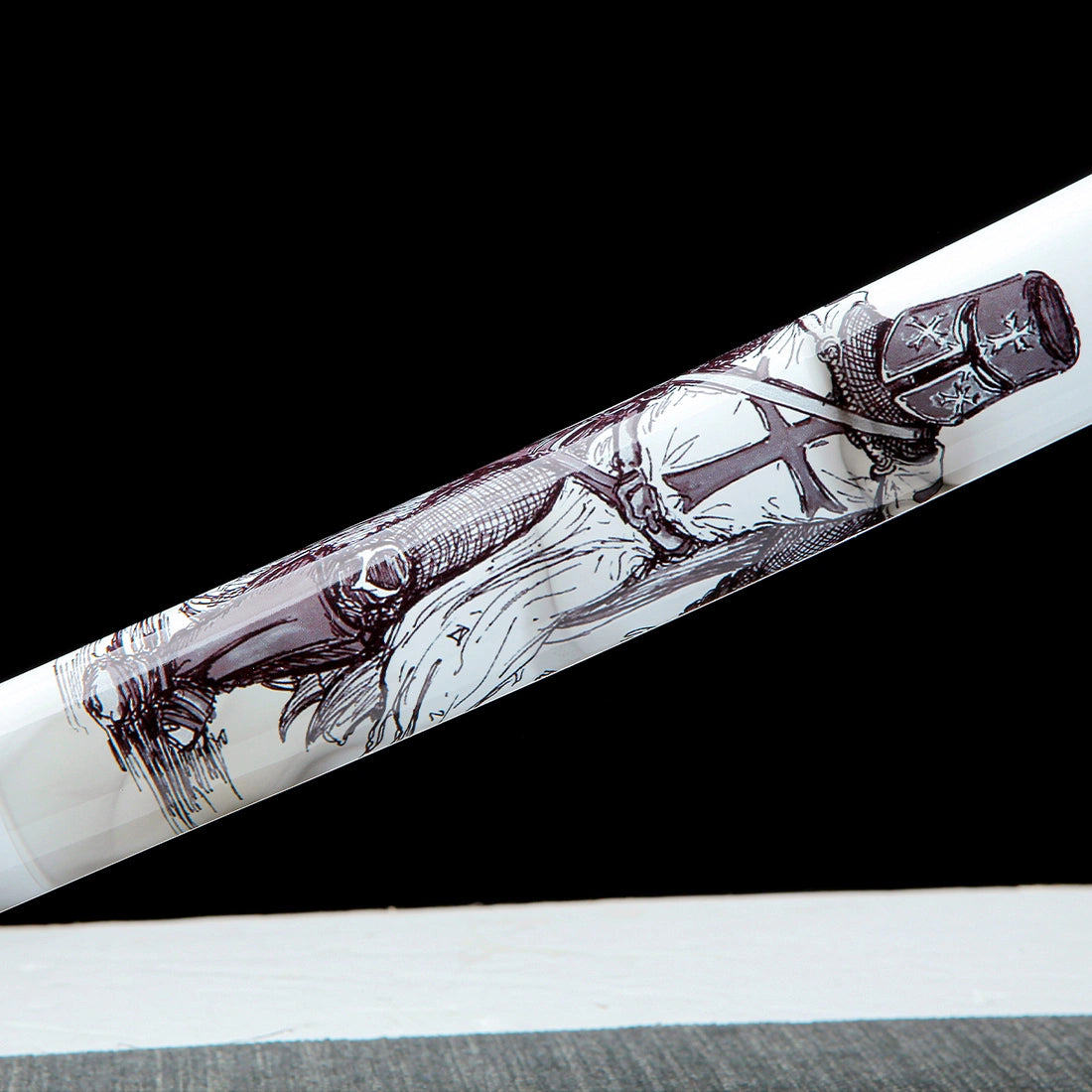 White Katana – High performance Real Japanese Katana Sword – 1065 Carbon Steel Blade