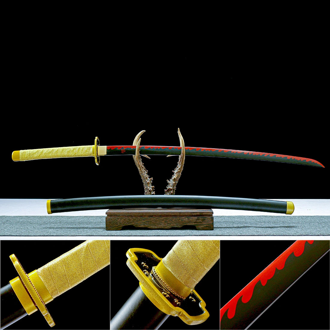 Yoriichi Tsugikuni's Sword – Demon Slayer Sword – Kimetsu No Yaiba Sword – Nichirin Sword