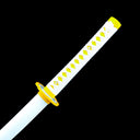 Zenitsu Agatsuma's Sword – Demon Slayer Sword – Kimetsu No Yaiba Sword – Nichirin Sword