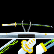 Zenitsu Agatsuma's Sword – Demon Slayer Sword – Kimetsu No Yaiba Sword – Nichirin Sword